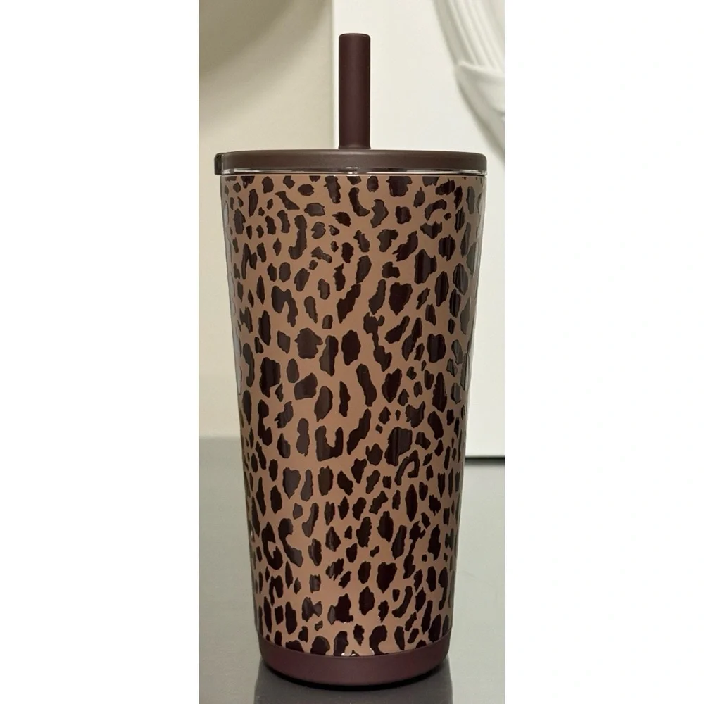 Hydrojug BROWN LEOPARD 20oz Everyday‎ Tumbler